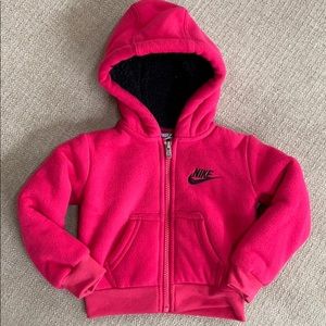 Nike fleece-lined full zip hoodie